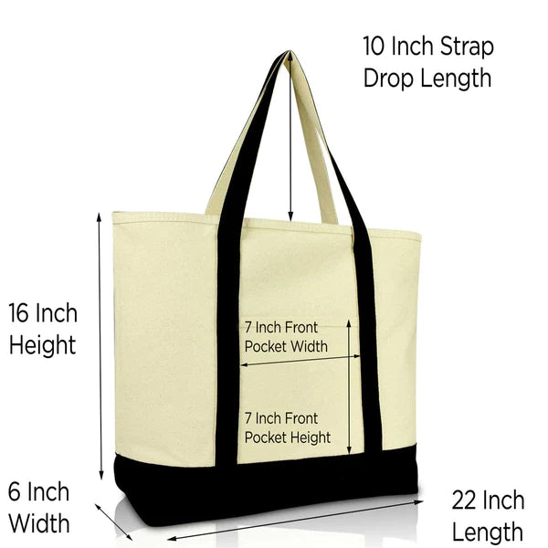 Two Tone Canvas Bag