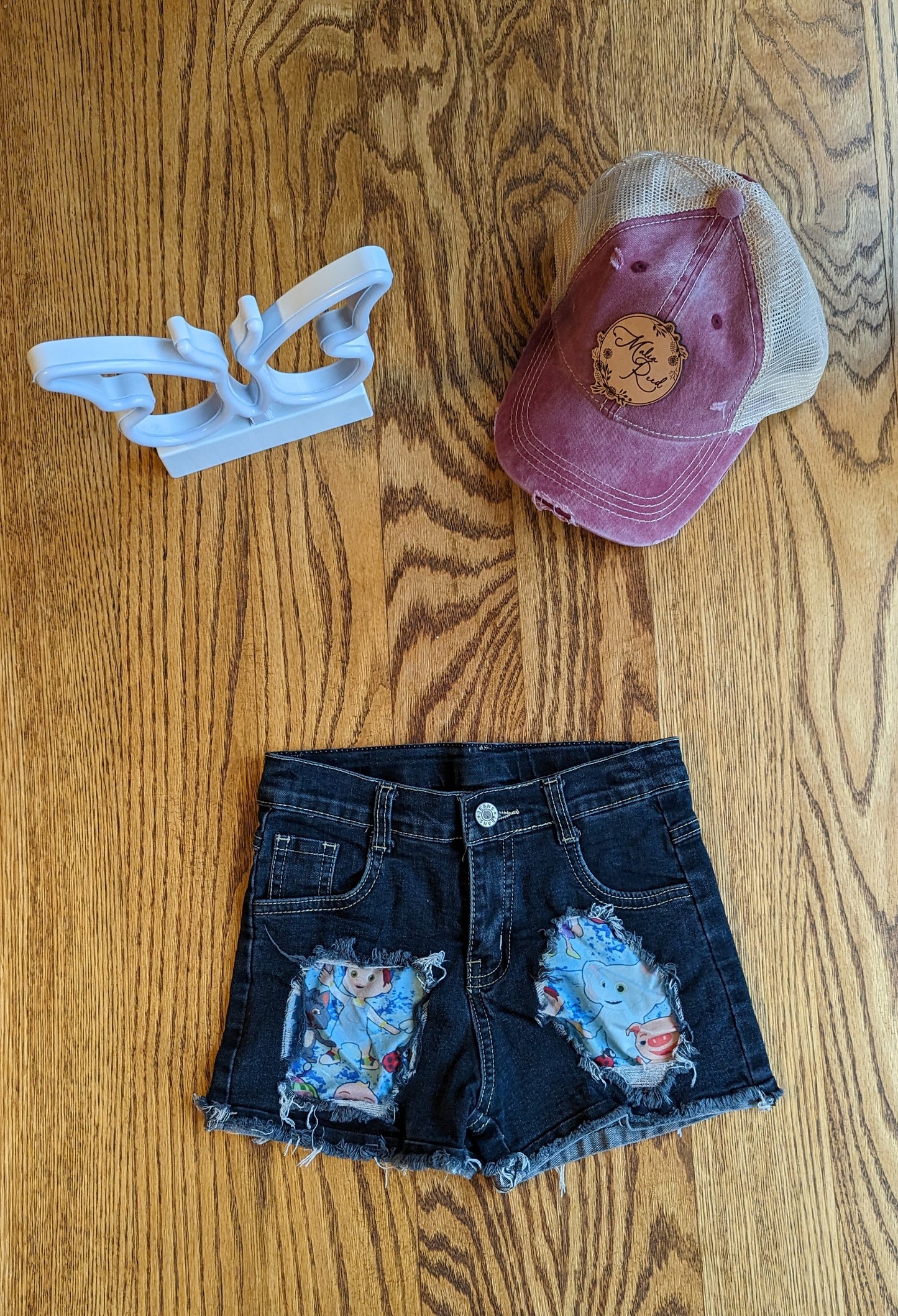 Cocomelon Jean Shorts 6-7Y (RTS)