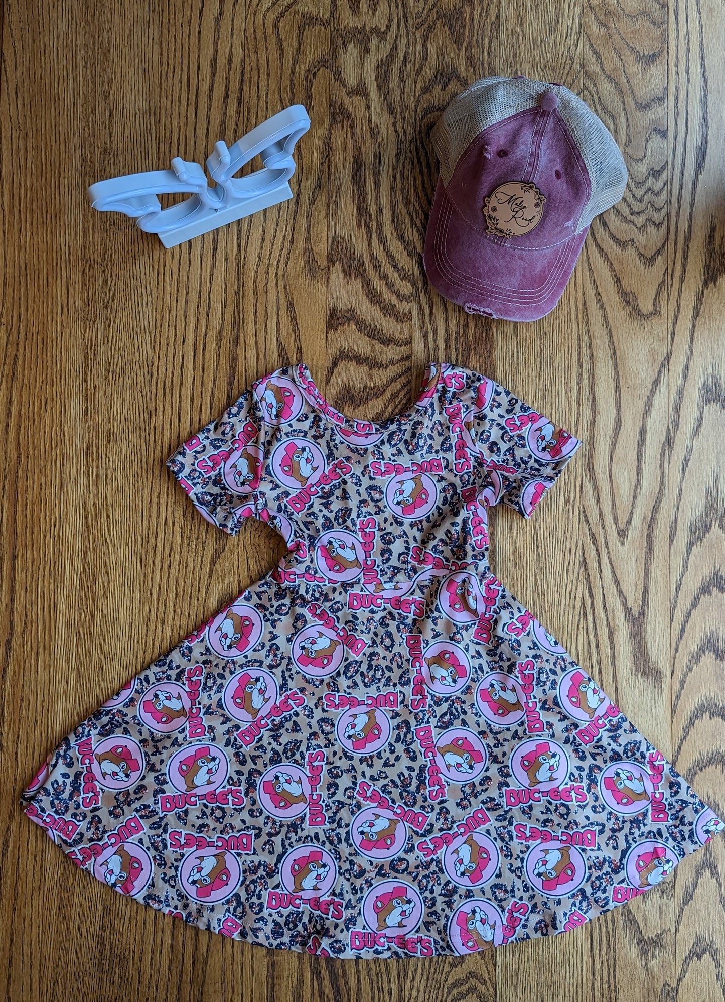 Cheetah Buc-ee's Dress 4T (RTS)