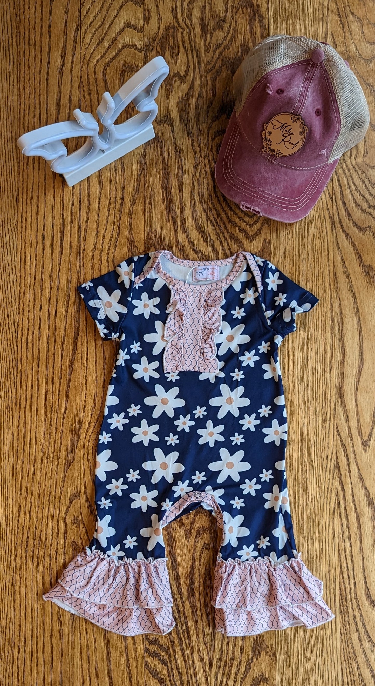 Daisy Delight Romper 3-6m (RTS)