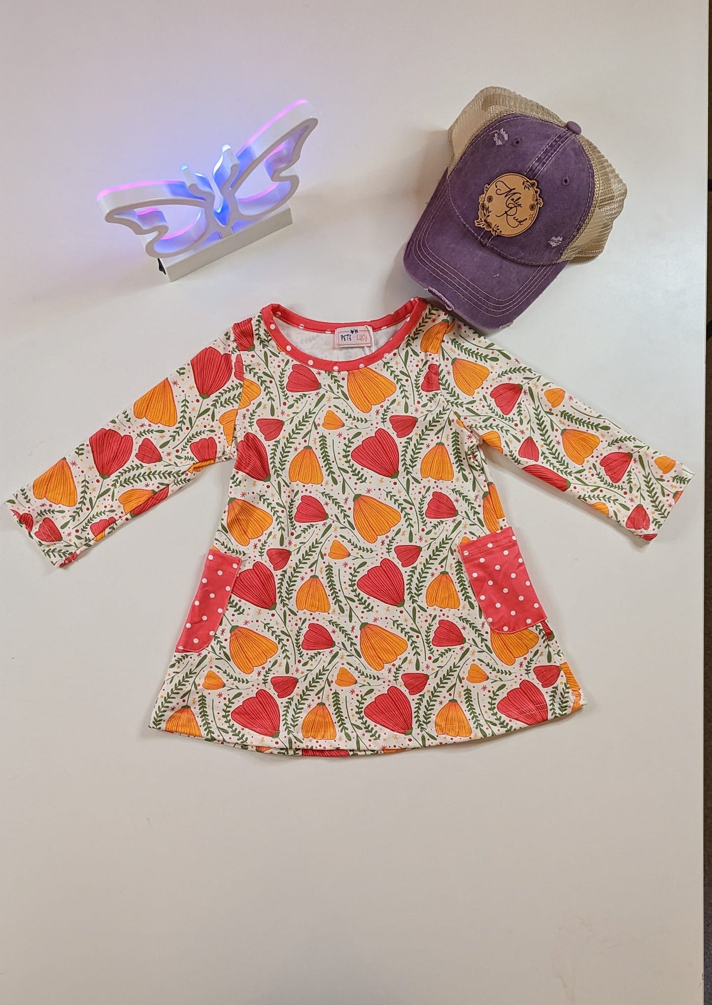 Poppy Dress 12-18M (RTS)